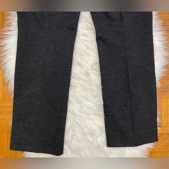 NWT NYDJ Slim Trouser Pants in Ponte Knit Charcoal Gray Plus Size 16P - Picture 5 of 10